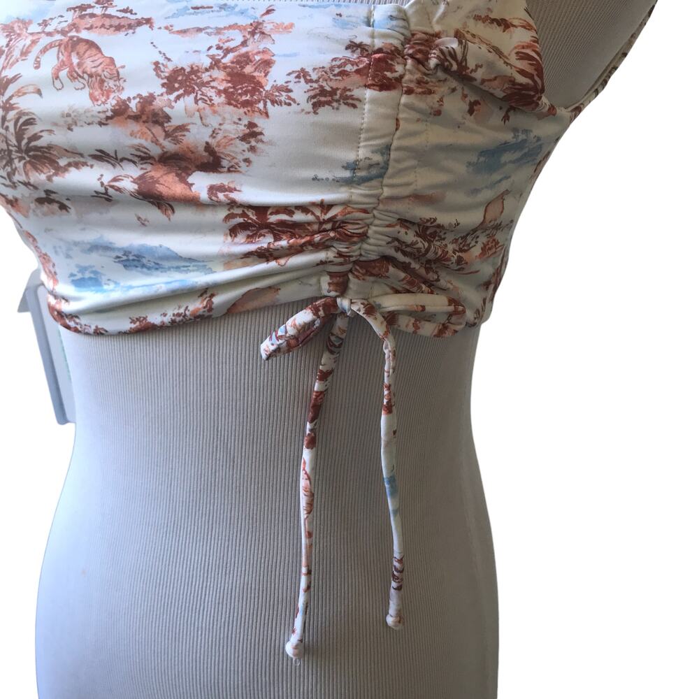 l*space Wilder Cinched Asymmetrical Bikini Top - Picture 6 of 11
